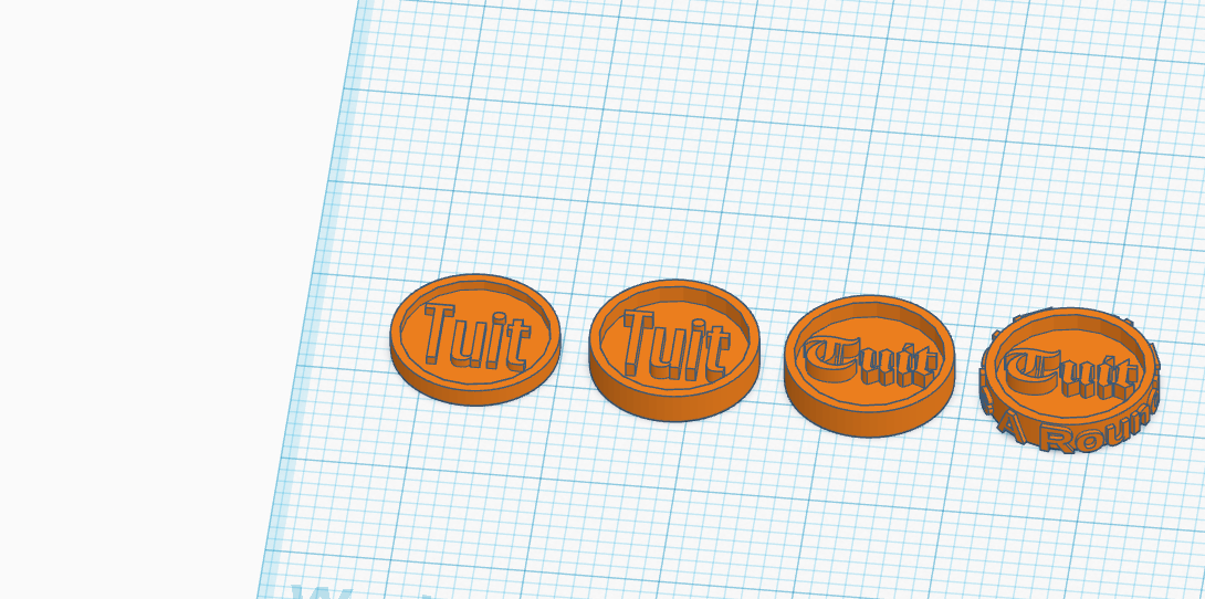 Round Tuit by Roughrider | Download free STL model | Printables.com