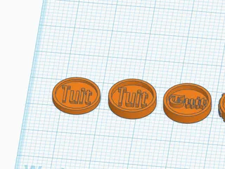 Round Tuit by Roughrider | Download free STL model | Printables.com