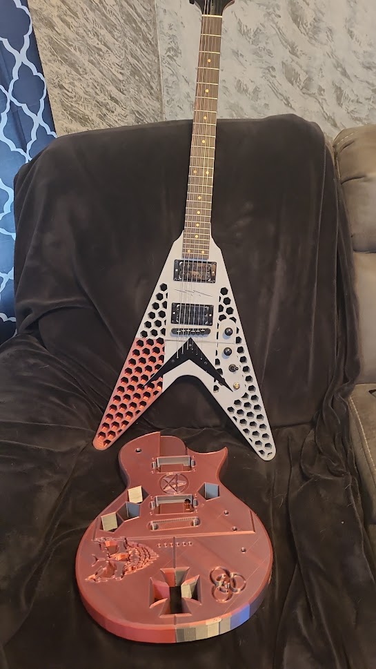Flying V Electric Guitar