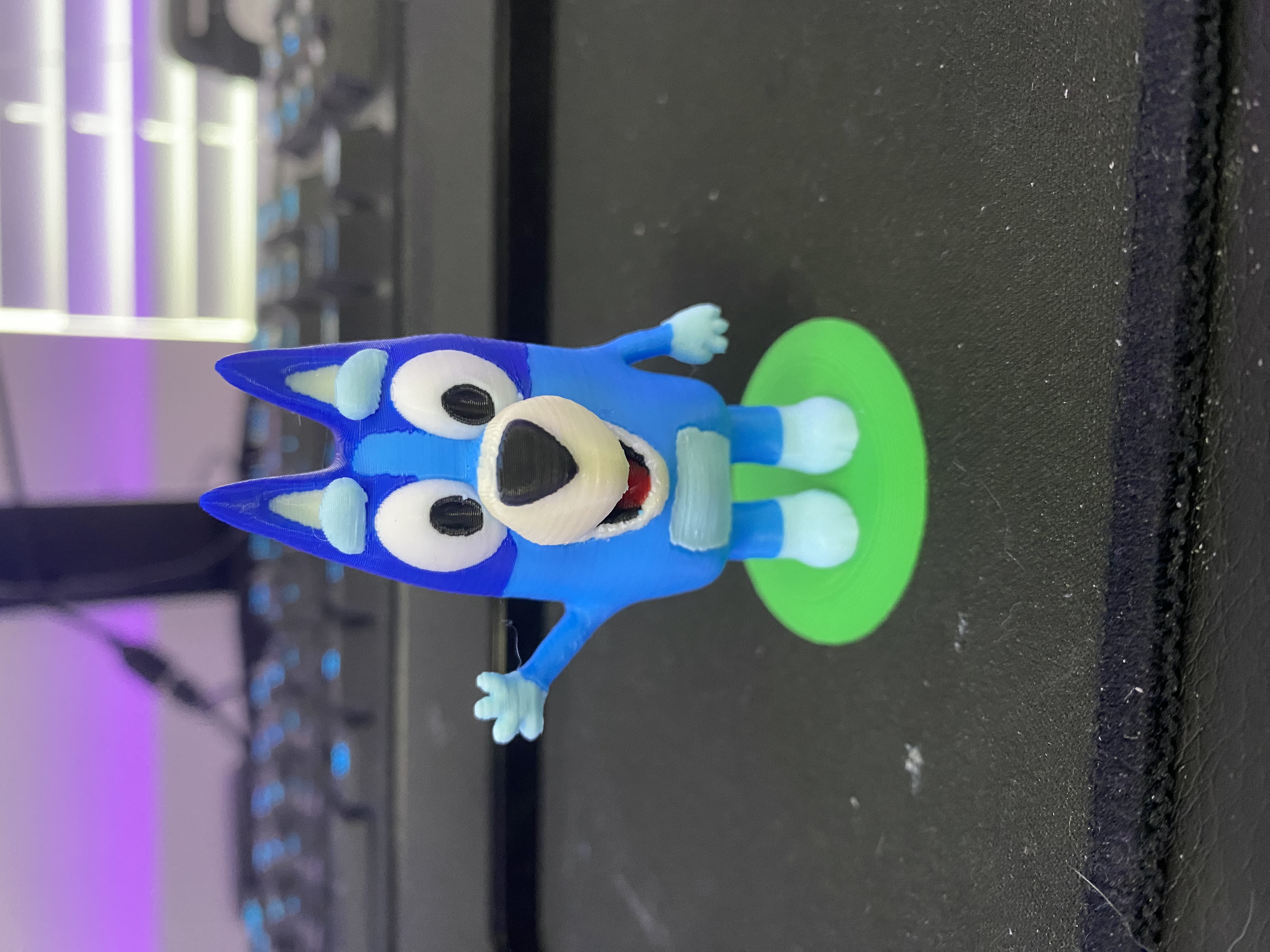 Colorized Bluey Figure