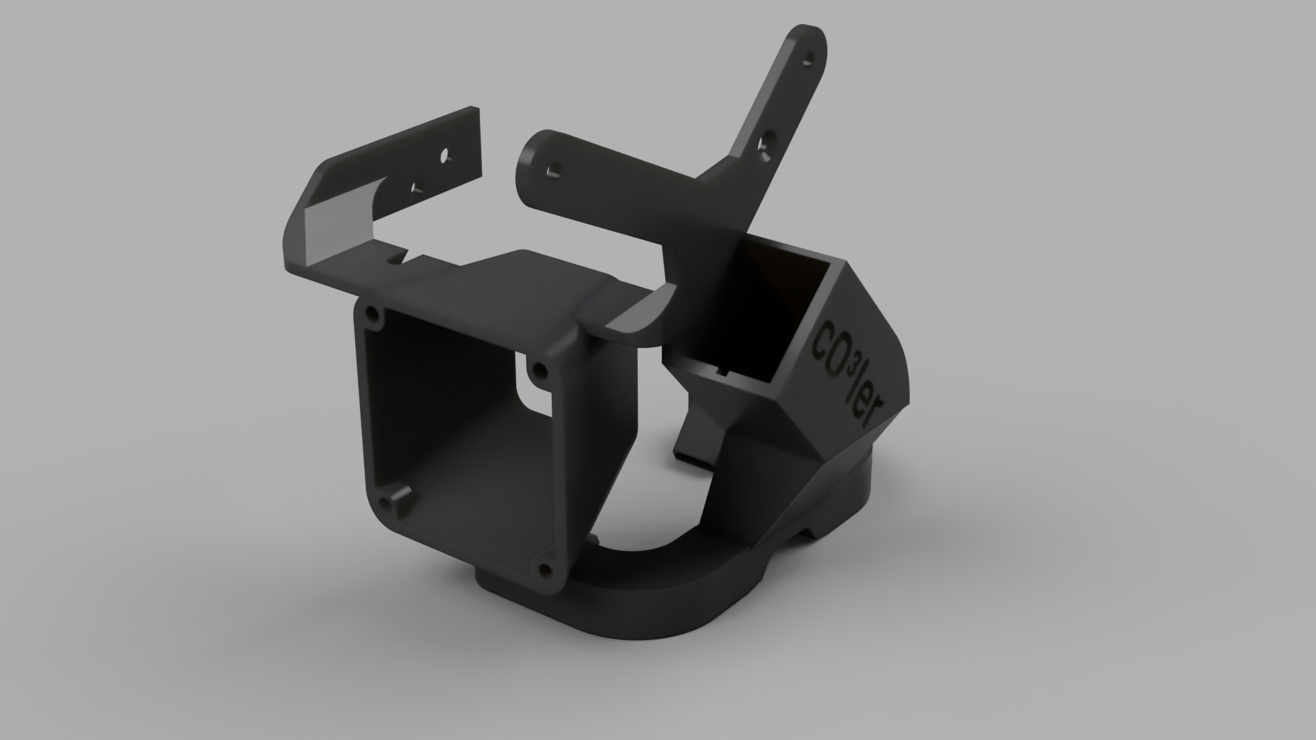 Ender 3 V3 SE cooler mod with 5015 and 4010 / 4020 fan