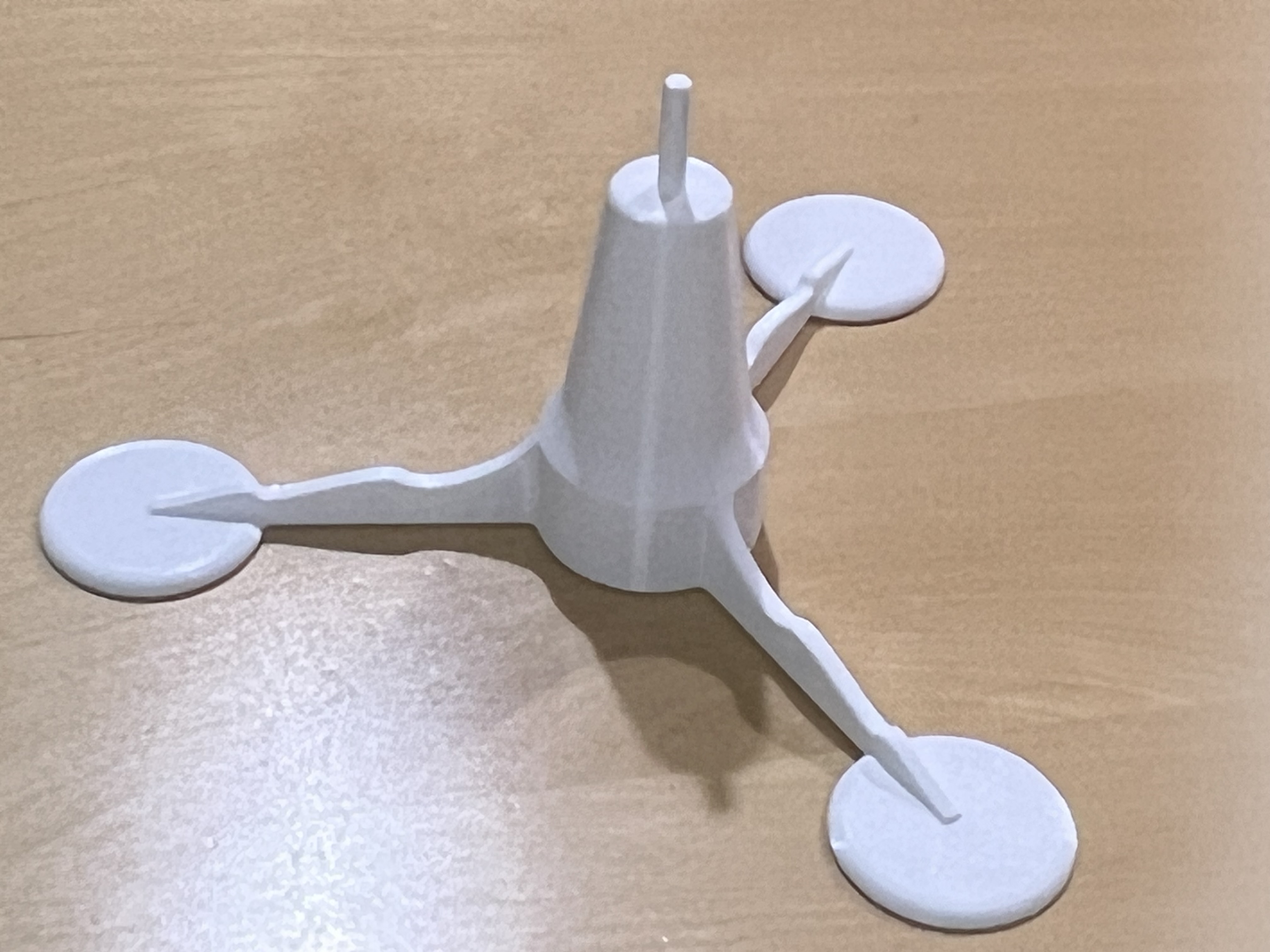 Desktop stand for Archimedes-Wind-Turbine