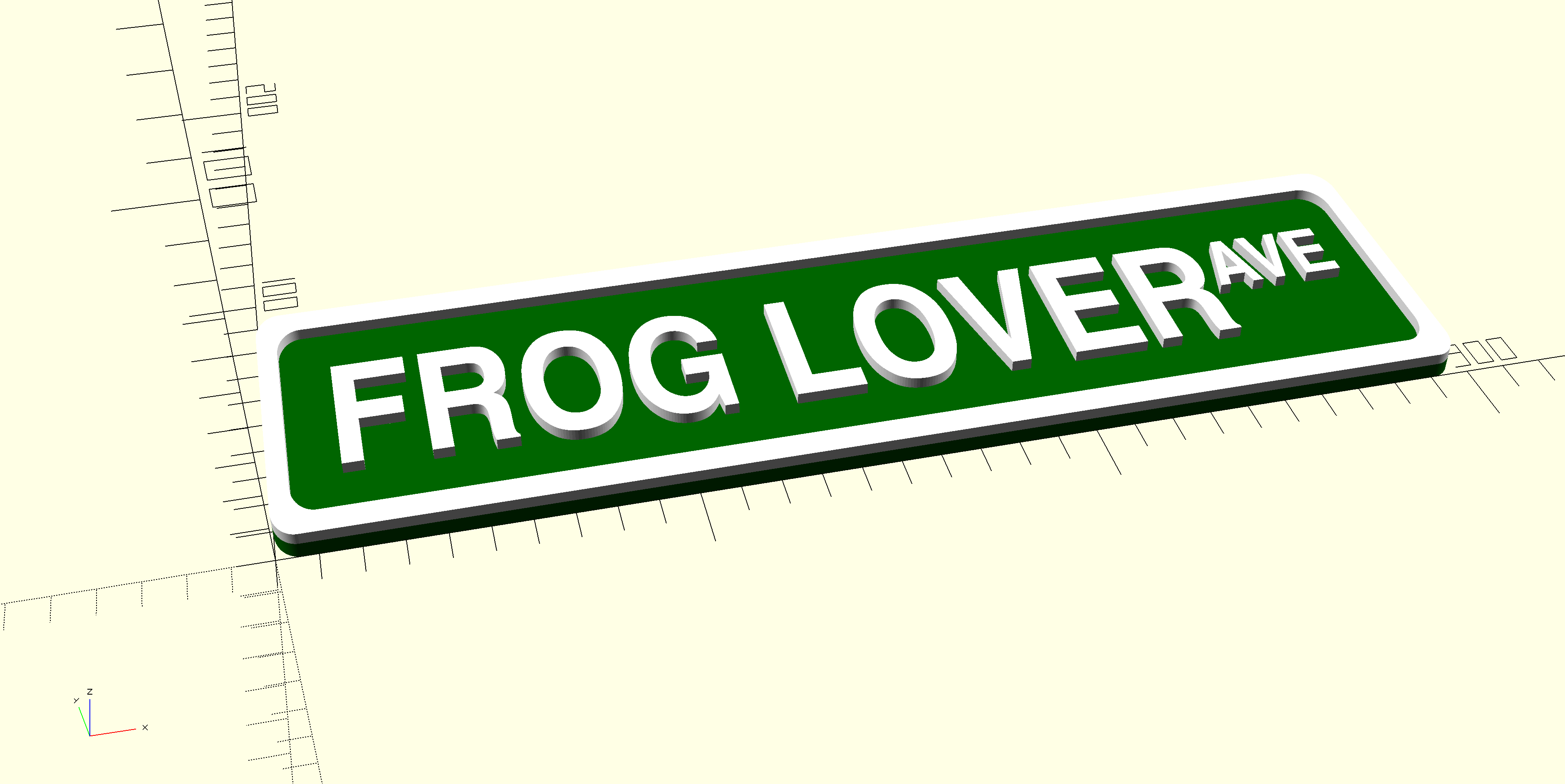 frog-lover-ave-sign-297-x-57-by-wildjoker-download-free-stl-model