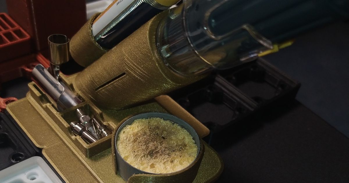 Bernzomatic Soldering Station gridfinity by batvin123 Download free