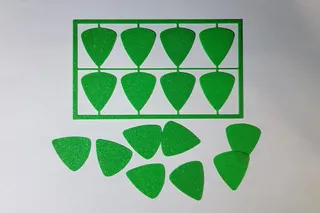 Guitar pick collection by Mikolas Zuza