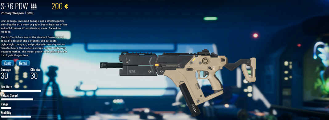 Co-Tec PDW from The Cycle: Frontier