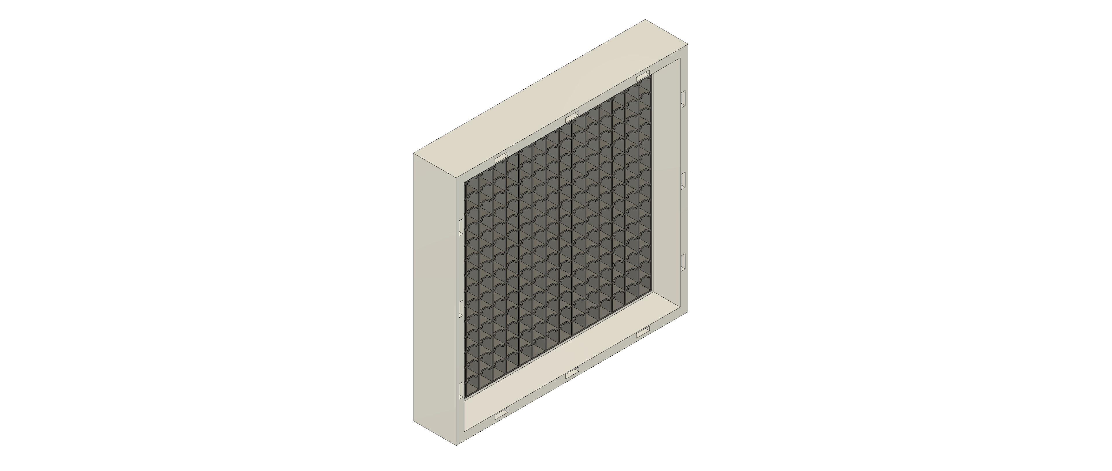 Weather station 16x16 matrix by AWSW | Download free STL model ...