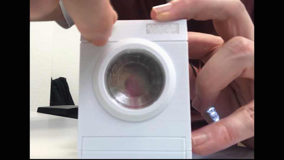 Miniatura 2 do modelo 3D Mini Washing machine