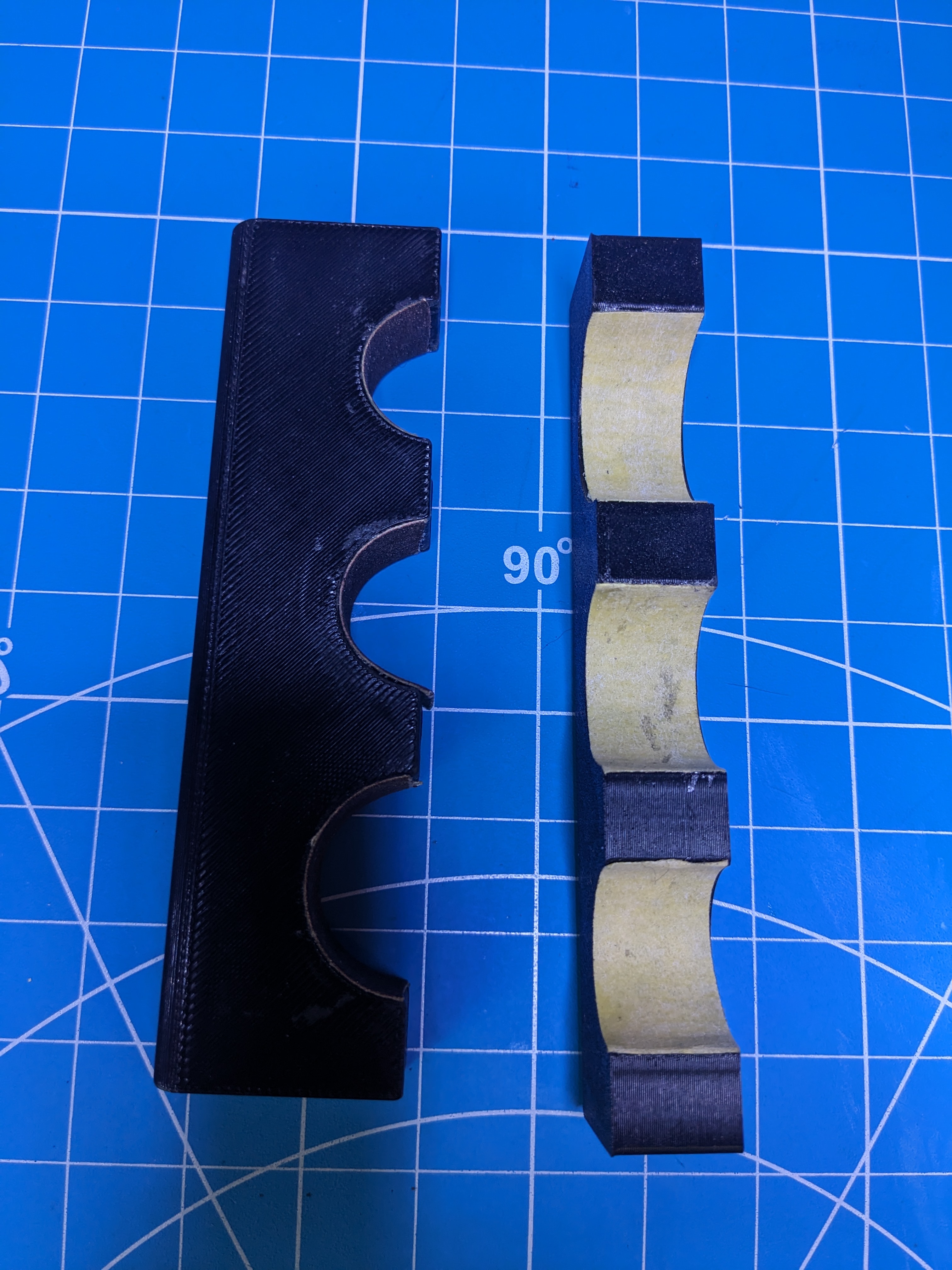 Parameteric Customizable Radius Sanding block — thumbnail 3