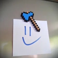 Minecraft Axe Magnet – Snap Fit! NO AMS NEEDED!