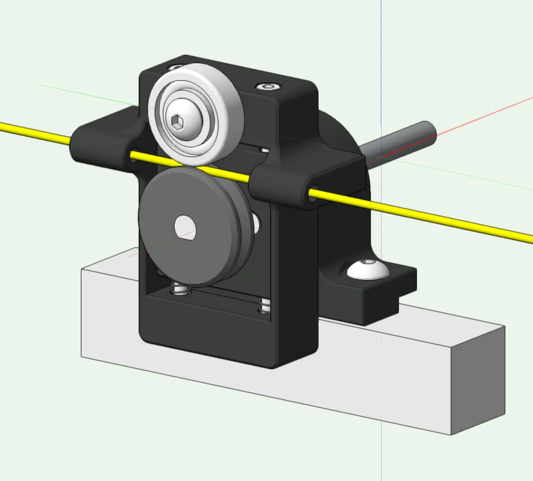 フィルローラー Filament E3D Chimera+ and Cyclops+ - Filastruder