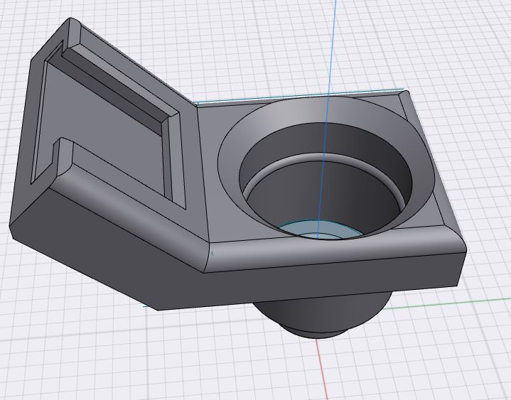Riding Lawn Mower CupPhone Holder by BC71 Download free STL model