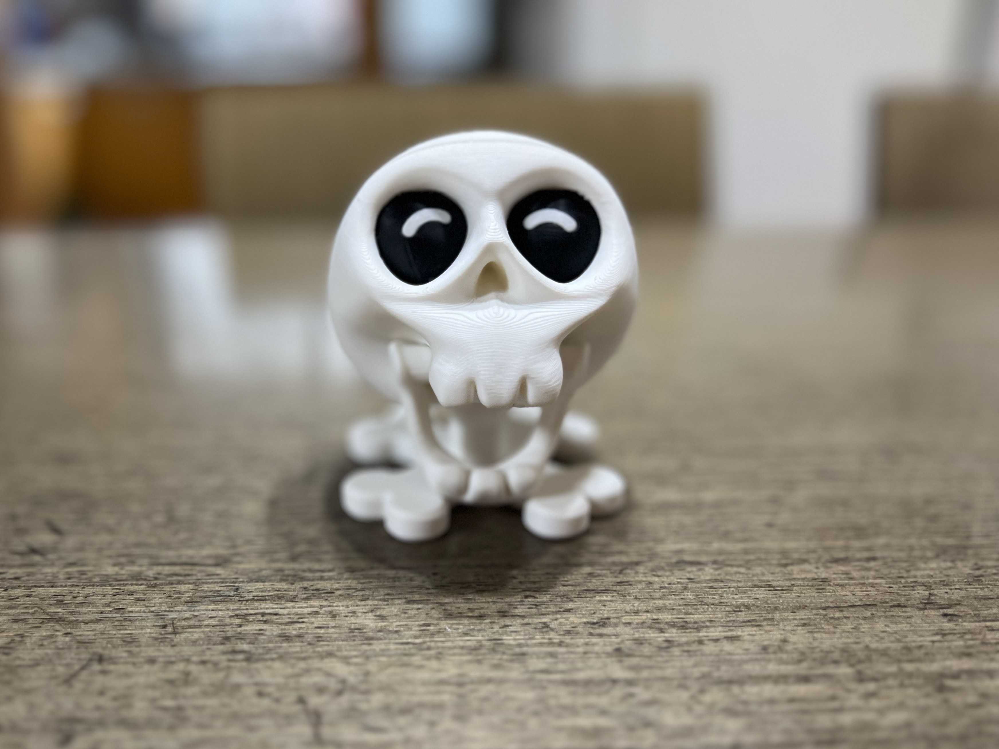 Miniatura 4 do modelo 3D Skull Statue- Expression Changing Available