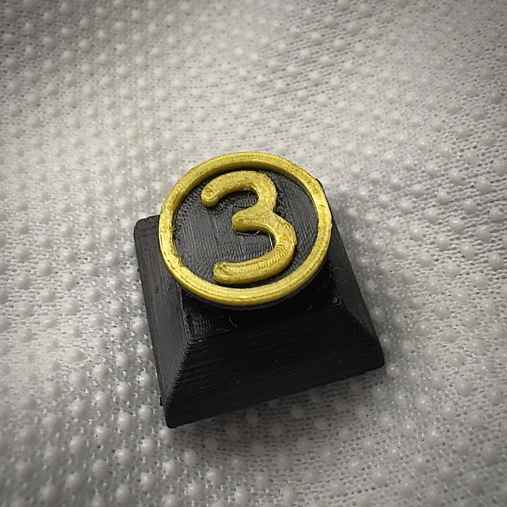 Typewriter-style CherryMX Keycaps - NumRow