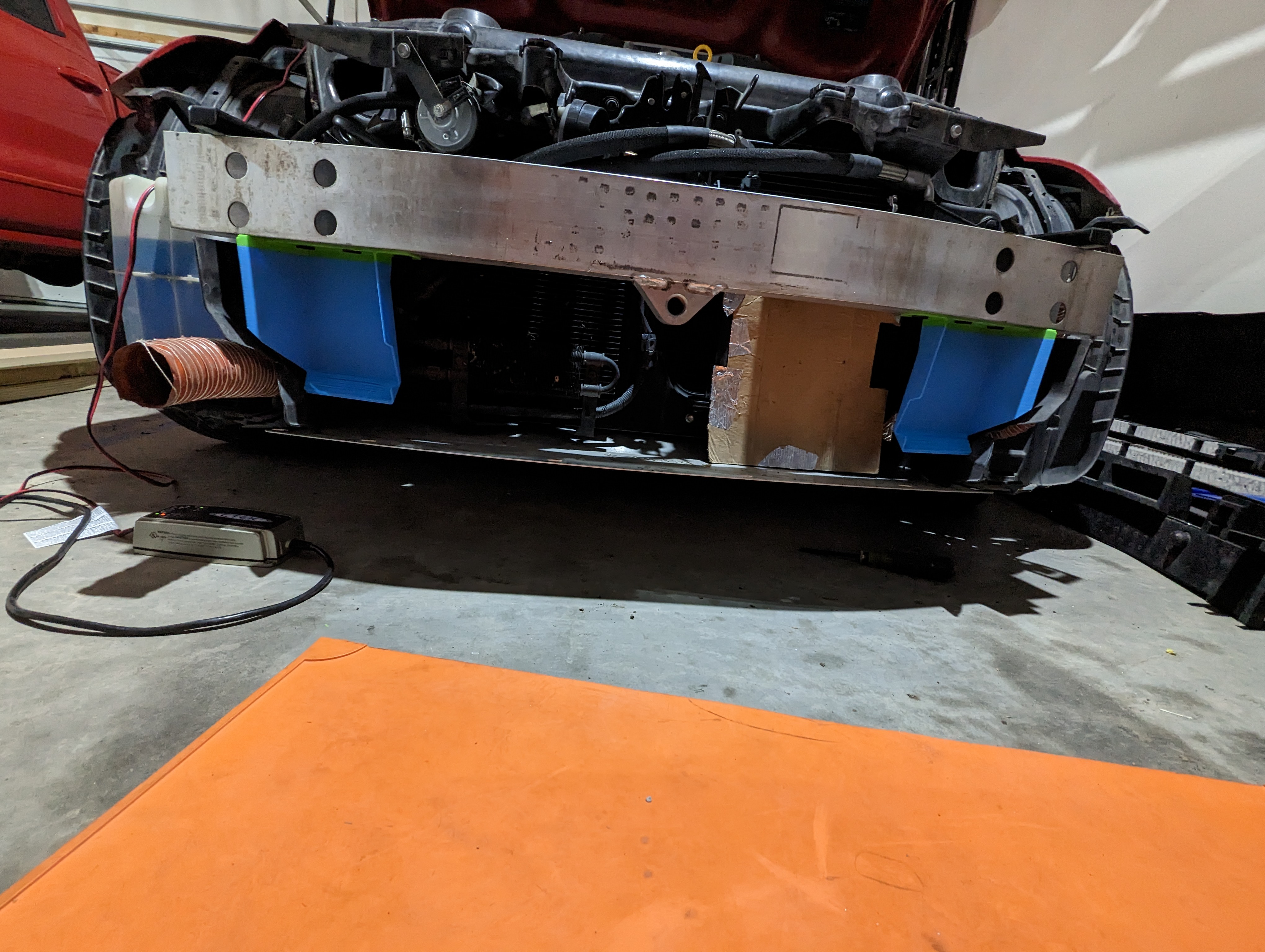 350Z Brake Cooling Inlet Duct