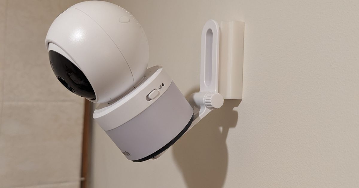 Wall mount for Vtech bm3800n baby monitor by NZPete Download free STL