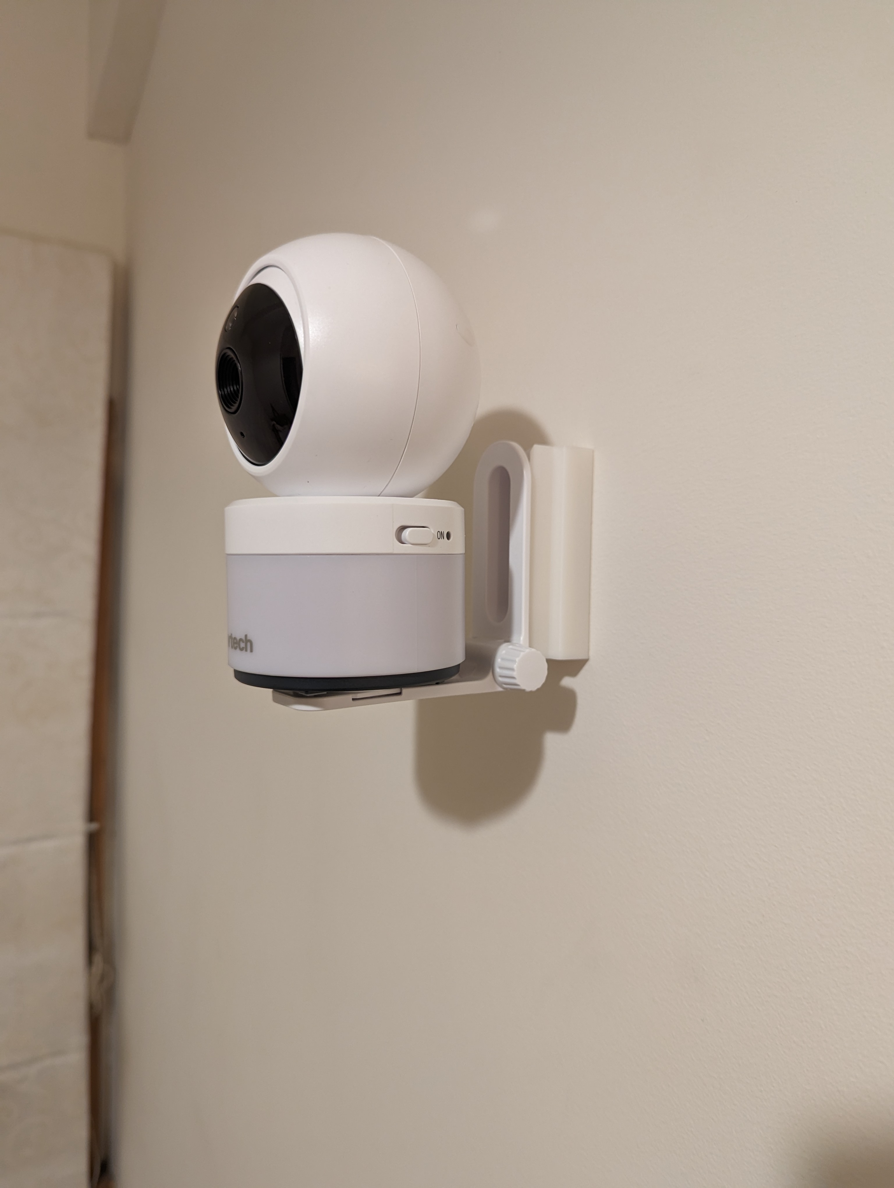 Wall mount for Vtech bm3800n baby monitor by NZPete Download free STL