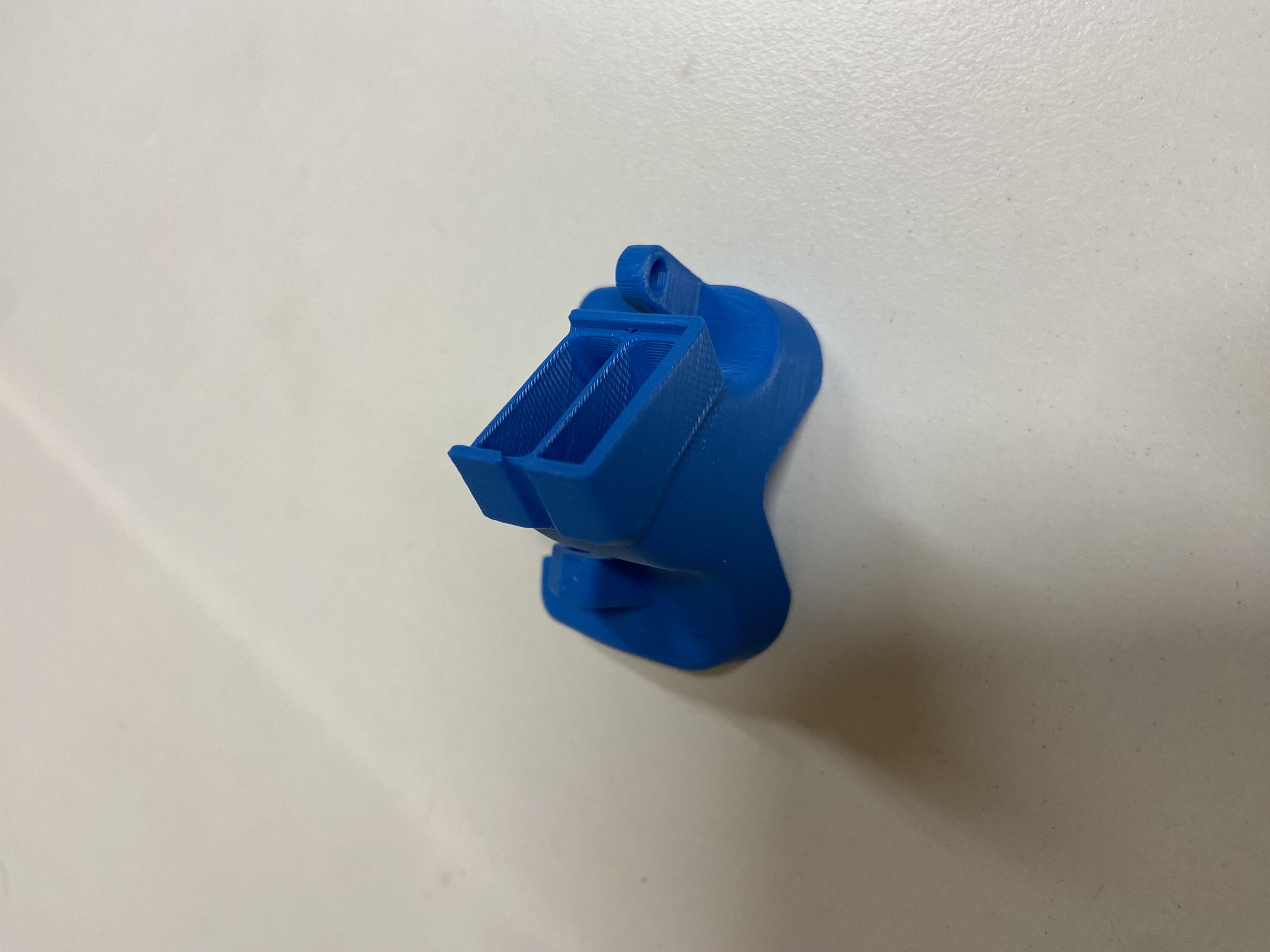 Delta-P fan duct V2-R2 for BEAR extruder with flow splitter rotated by ...