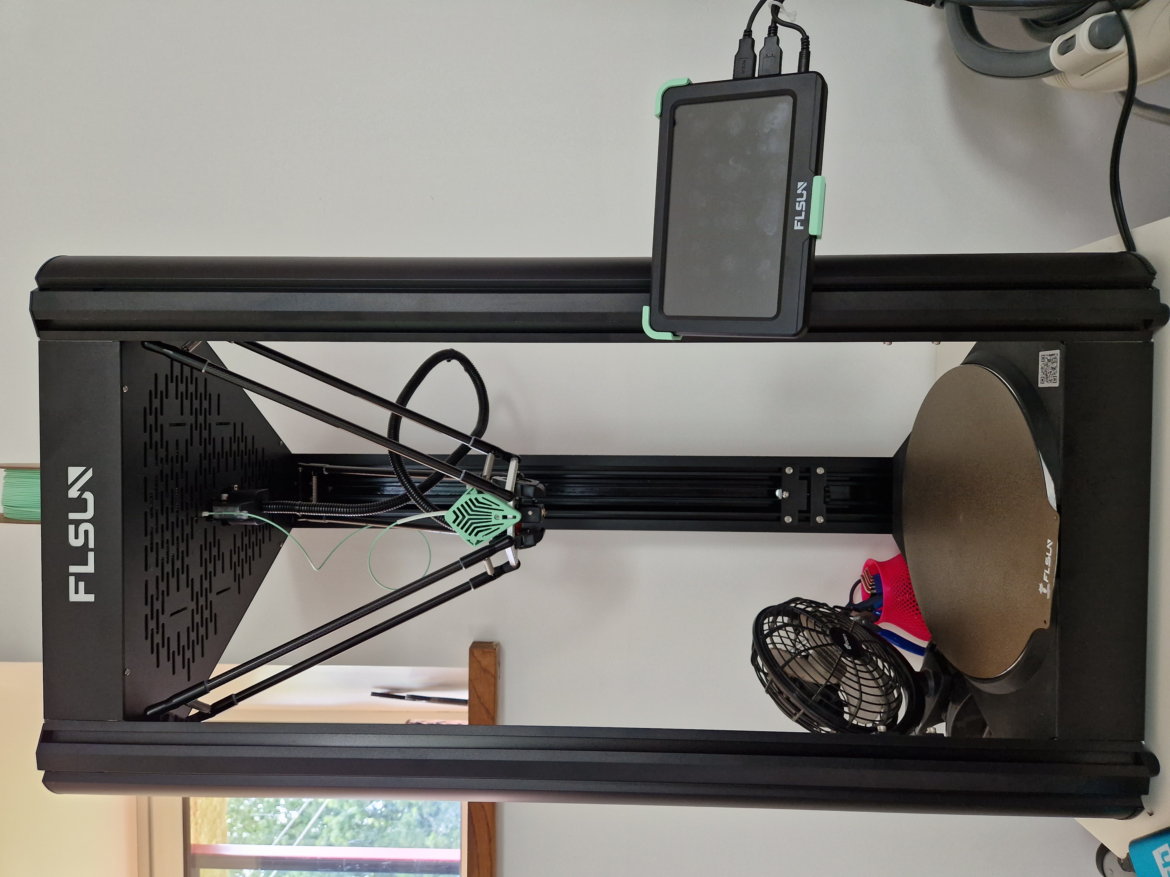 All-In-One Print In Place Flsun v400 Speeder Pad Display Holder