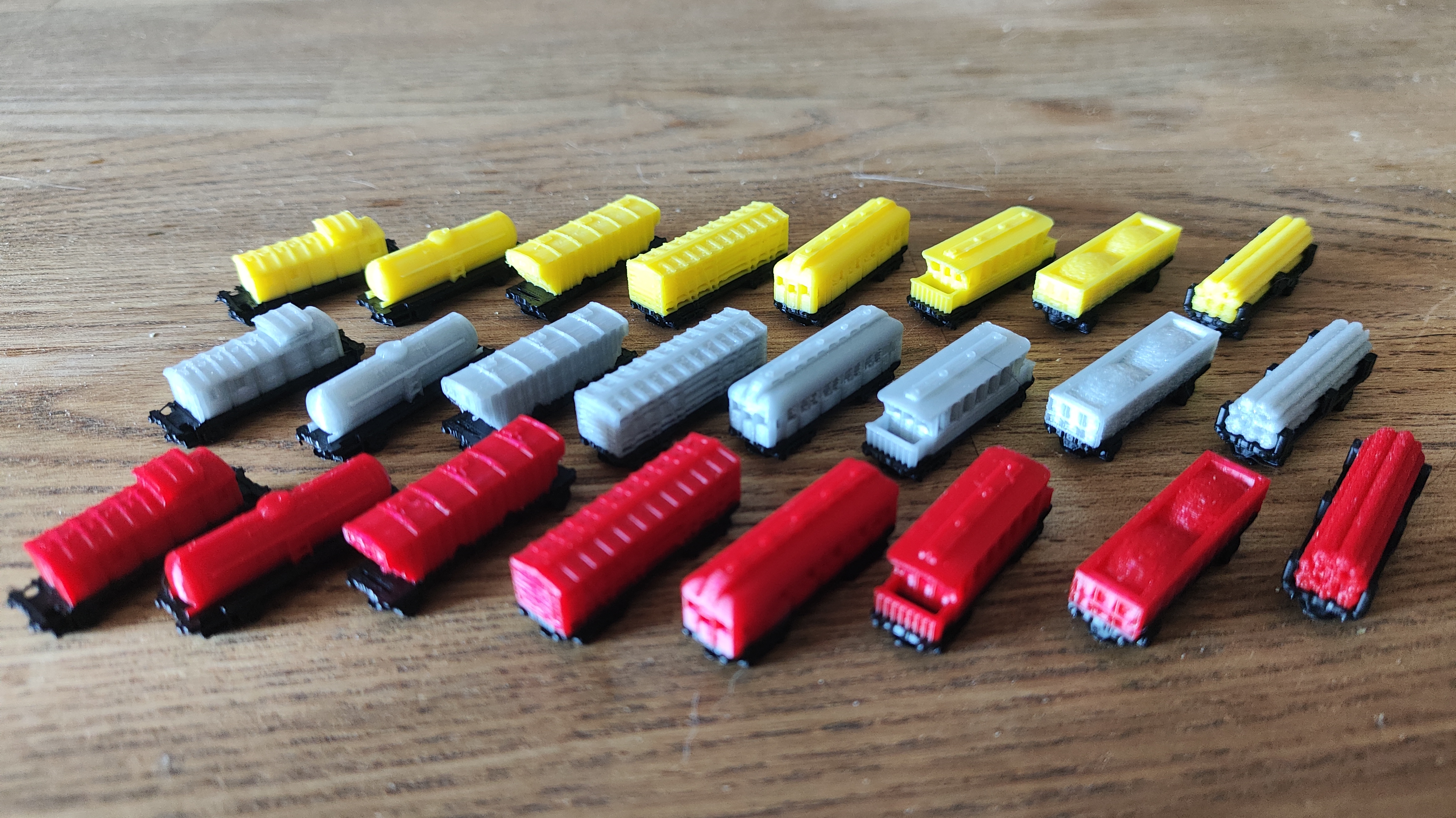 Ticket To Ride - train cars