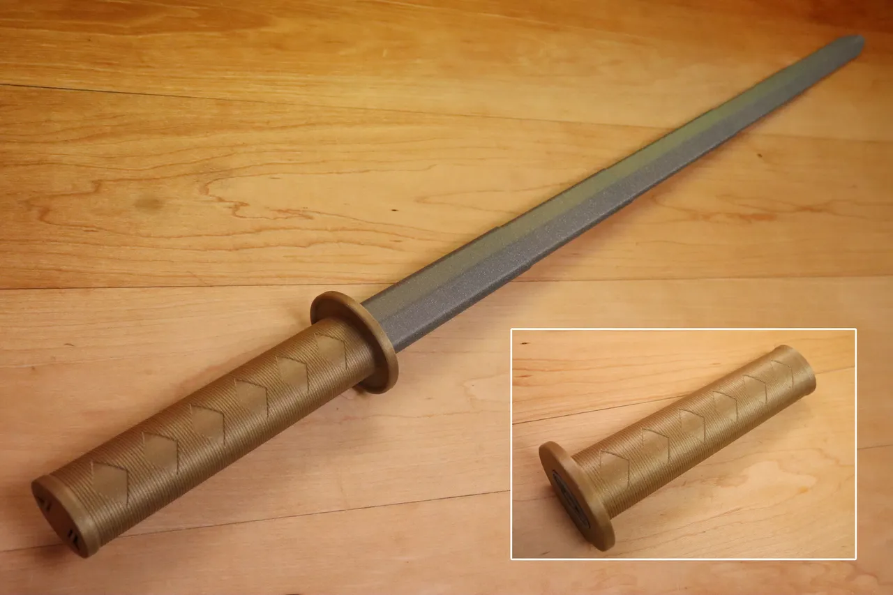 Collapsing Katana (Print in Place) by 3D Printing World