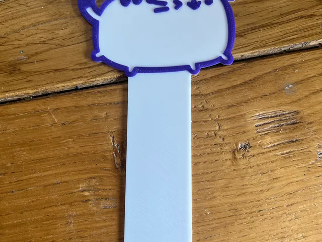 Pusheen Cat Bookmark - Happy and Winking