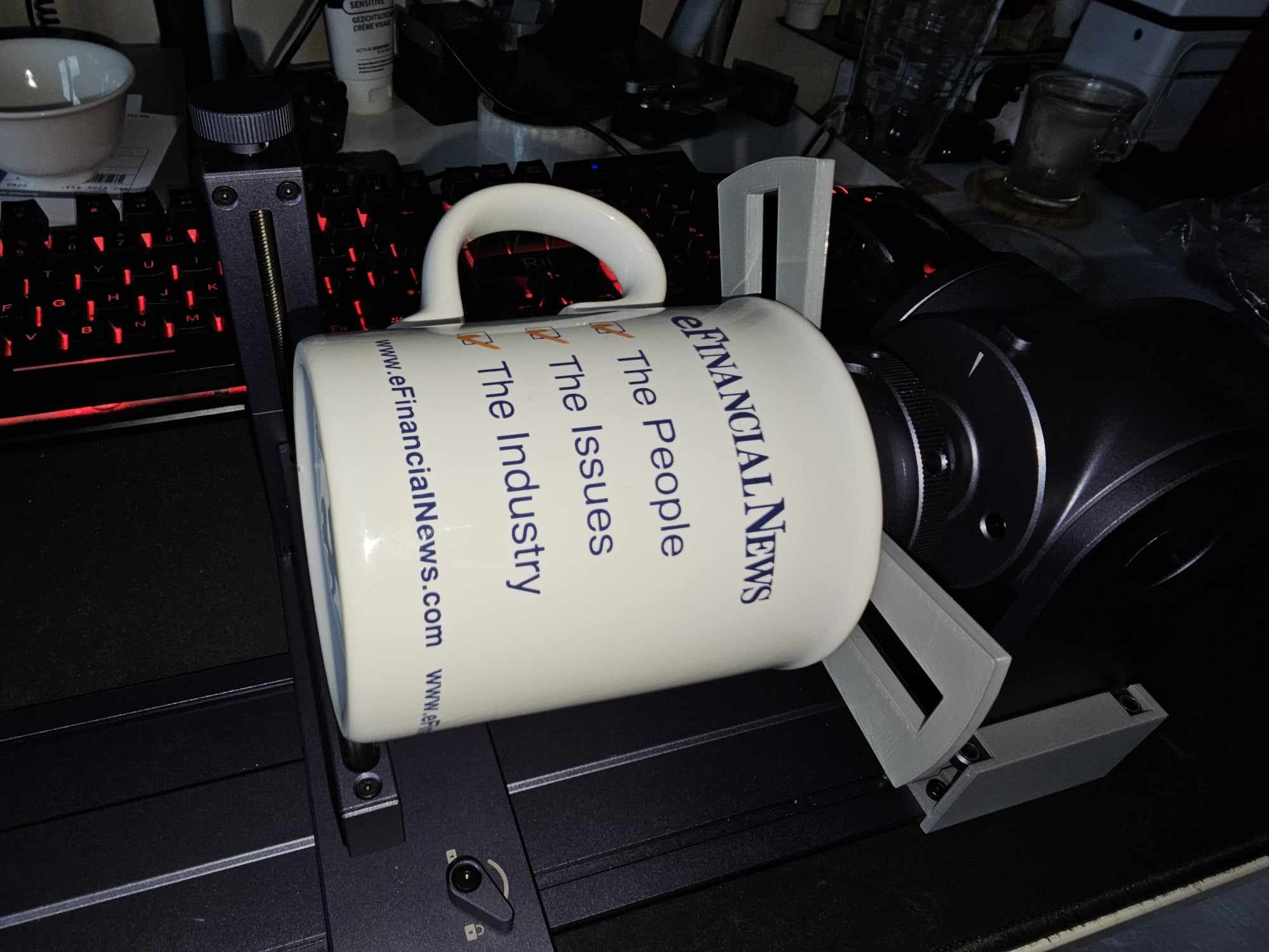 Rotary Chuck Back Plate - LaserPecker