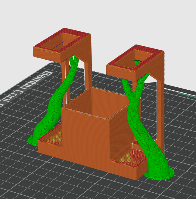 Miniatura 2 do modelo 3D 2 toothbrush holder & toothpaste