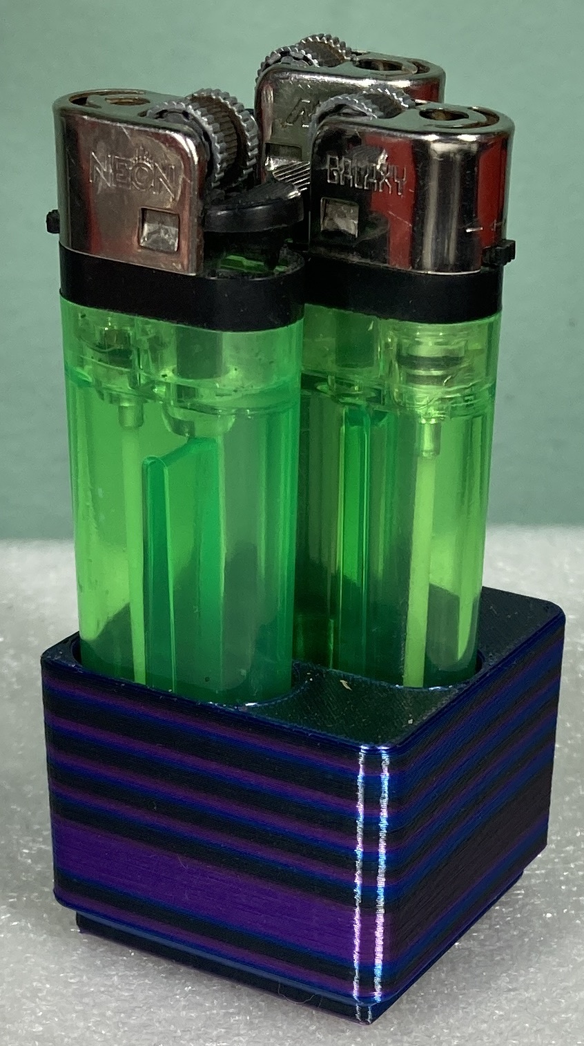 1x1 Scripto Lighter Mount by hoco Download free STL model