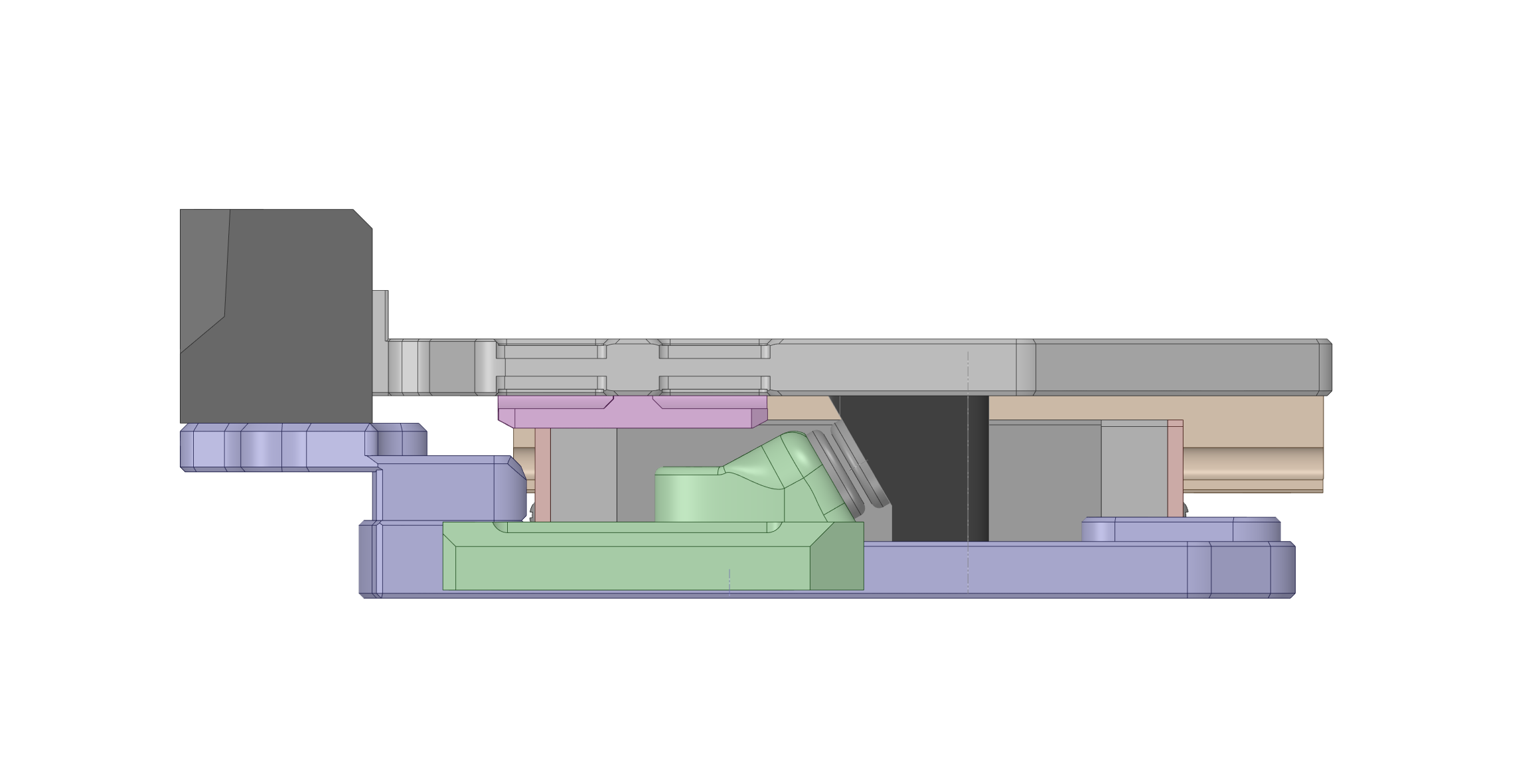CNC Tap Holder with Integrated Belt holder by ColorSkopar