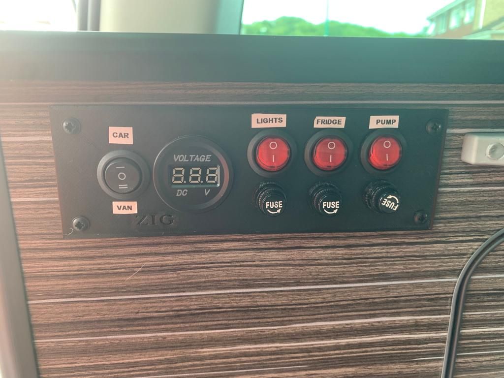Zig Camper Elektronik Panel (Sadece Plastik Aparattır!!!)