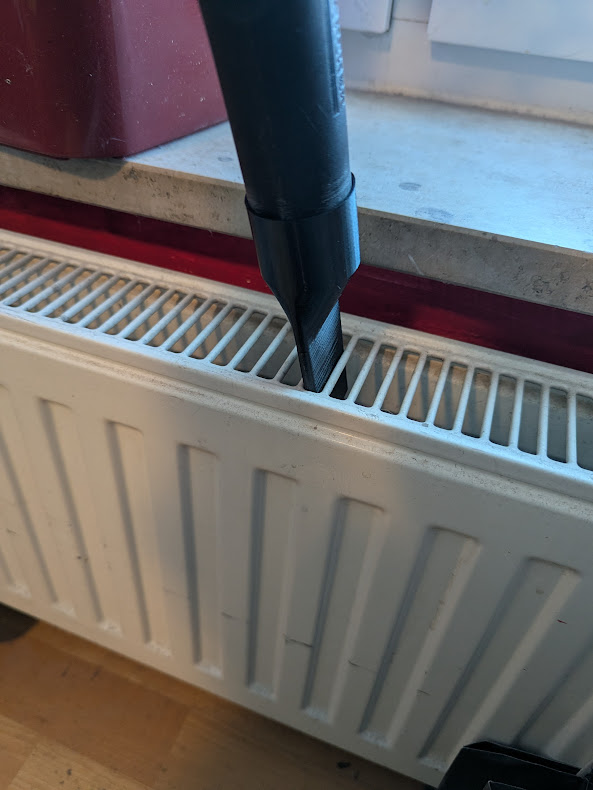 Staubsaugerdüse für Heizkörper 3D model