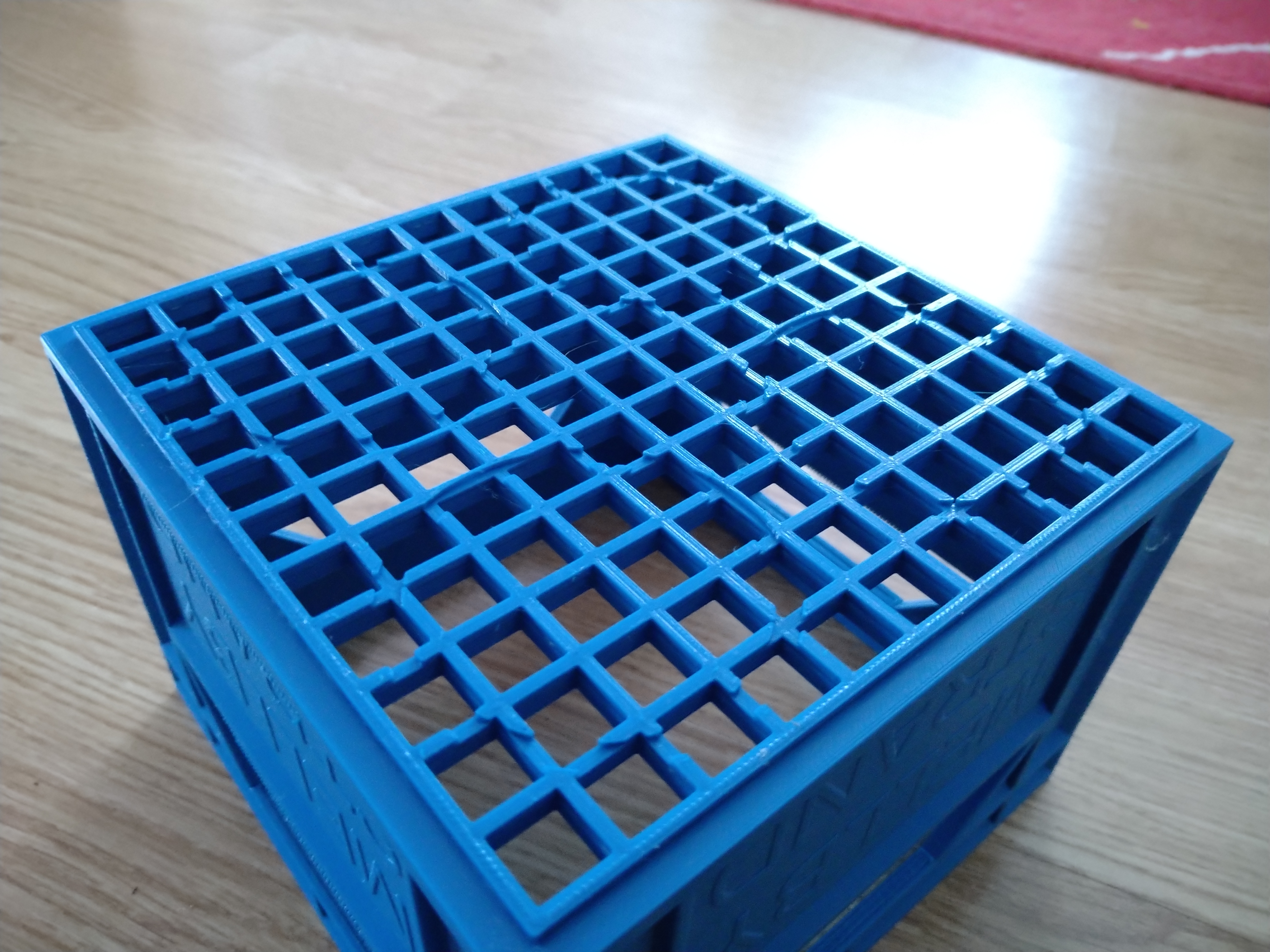 Miniatura 2 do modelo 3D Crate for cans