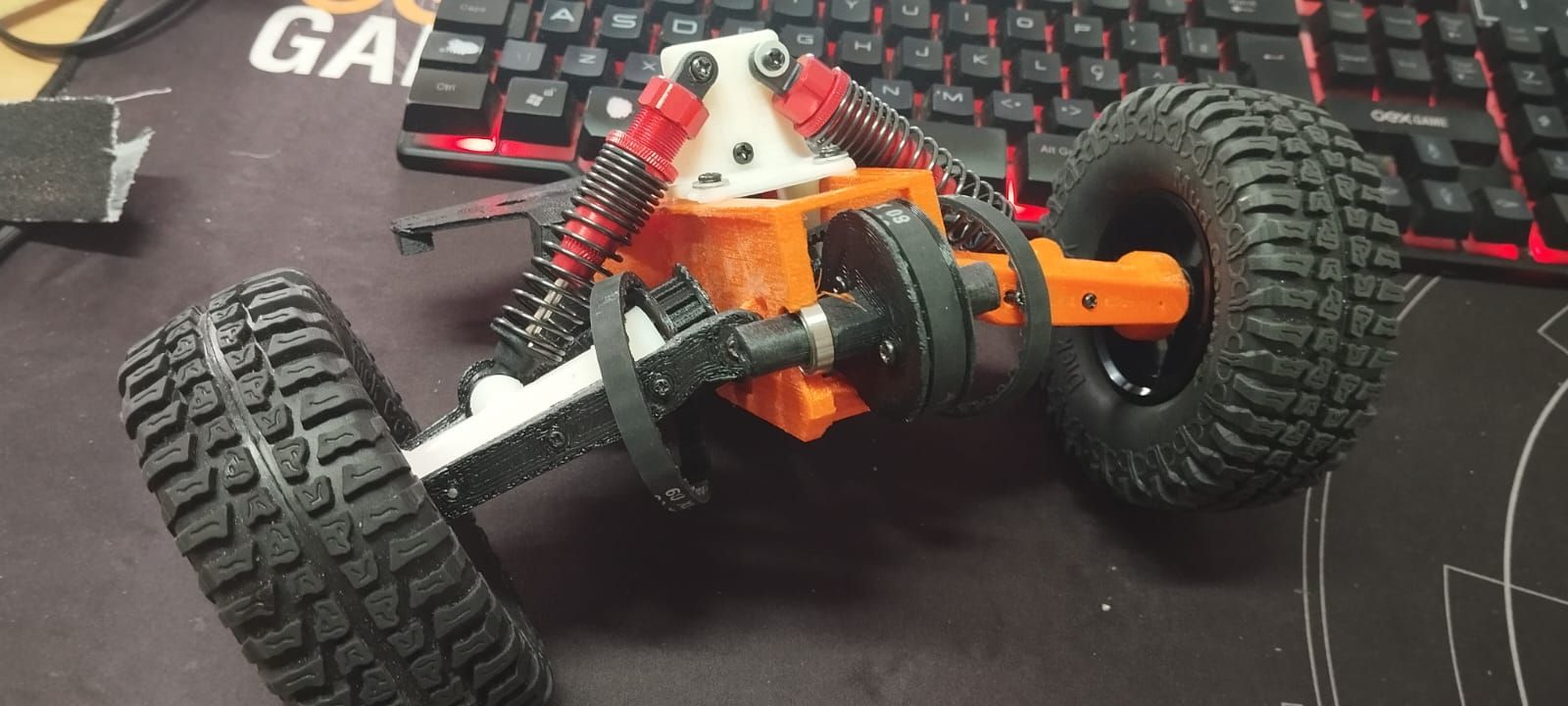 Extended Rear Arm Shaft by None ric | Download free STL model