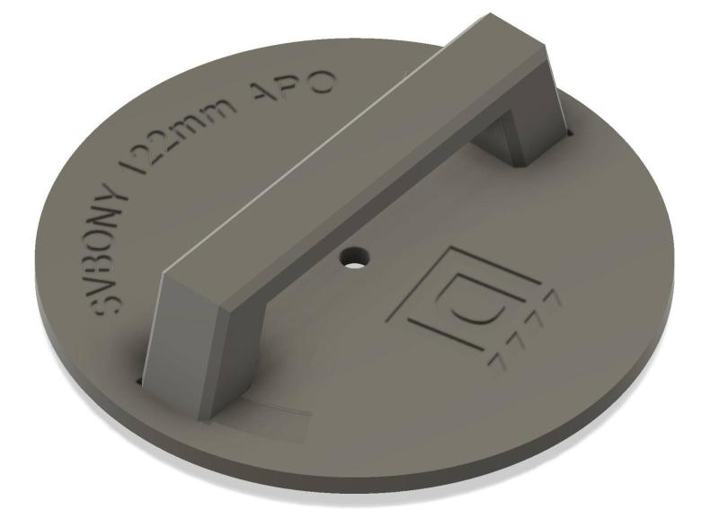 SVBONY 122mm APO Calibration cap and lens cap