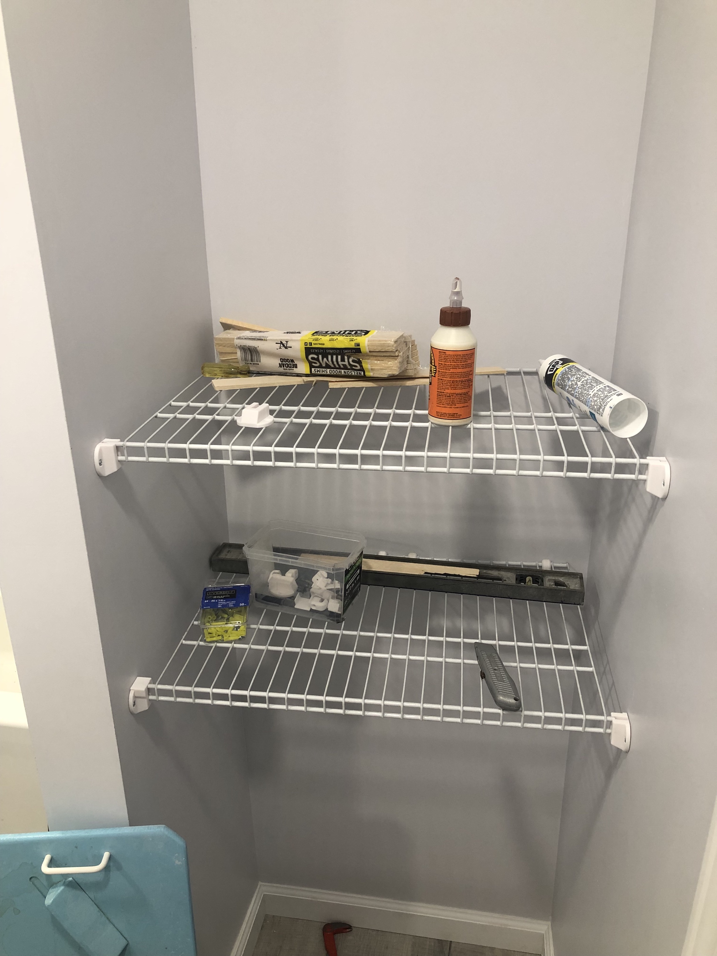 Wire shelf brackets by Wesley Carmichael Download free STL model