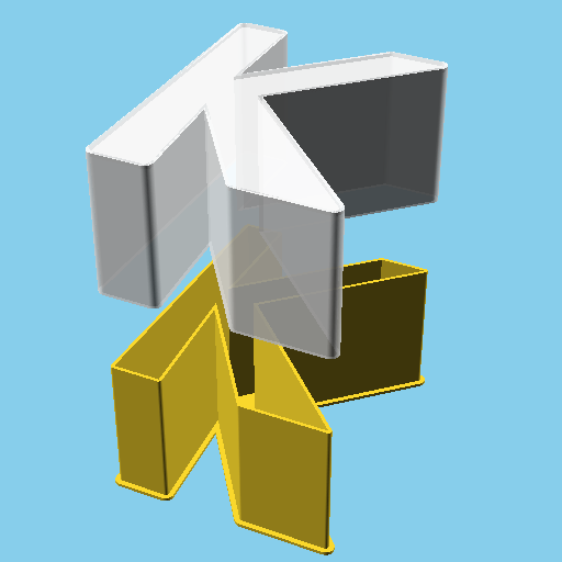 LATIN CAPITAL LETTER K, nestable box (v1)