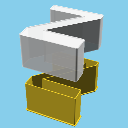 LATIN CAPITAL LETTER Z, nestable box (v1)