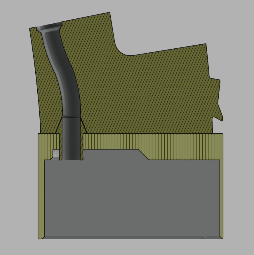 Airsoft AUG to M4 Mag Adapter With replacement mag nozzle by