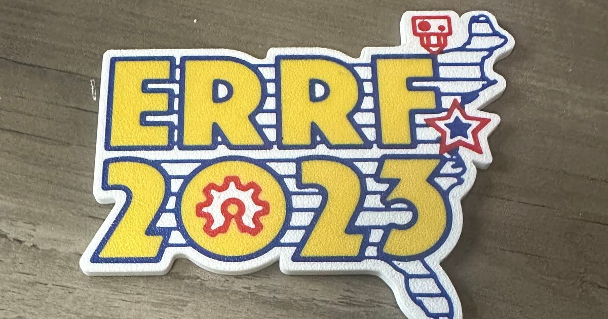ERRF2023 Logo Files by East Coast RepRap Festival | Download free STL ...