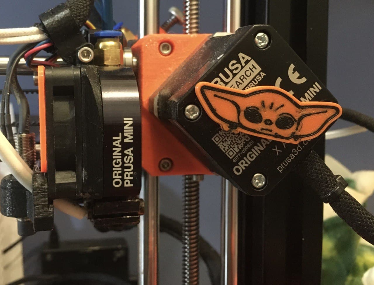 Grogu Prusa Mini X motor Visualizer