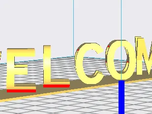 Welcome  Goodbye sign