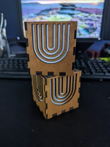 Basic Laser Cut Candle Holder