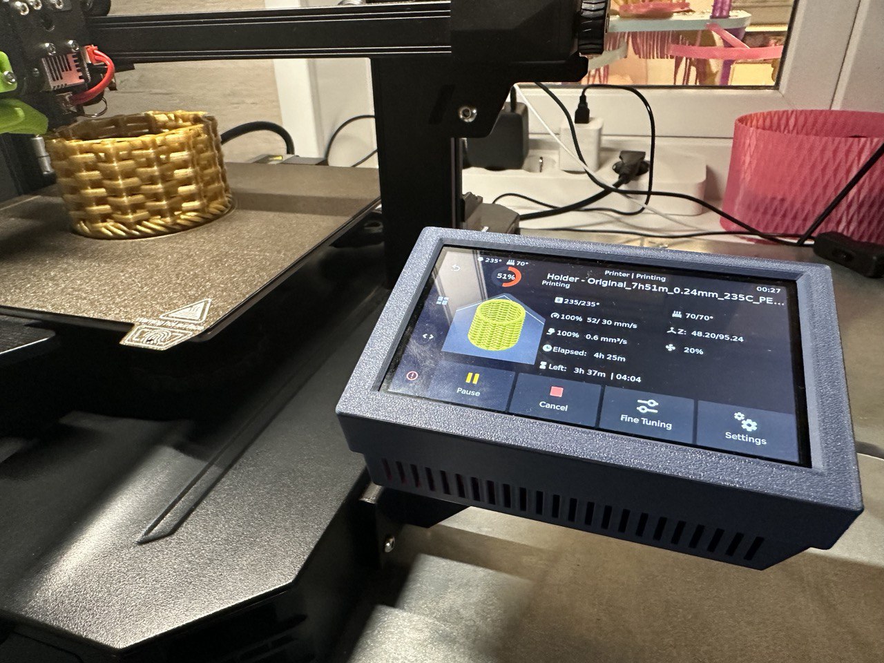 Ender 3 S1 Pro pi4 + piTFT50
