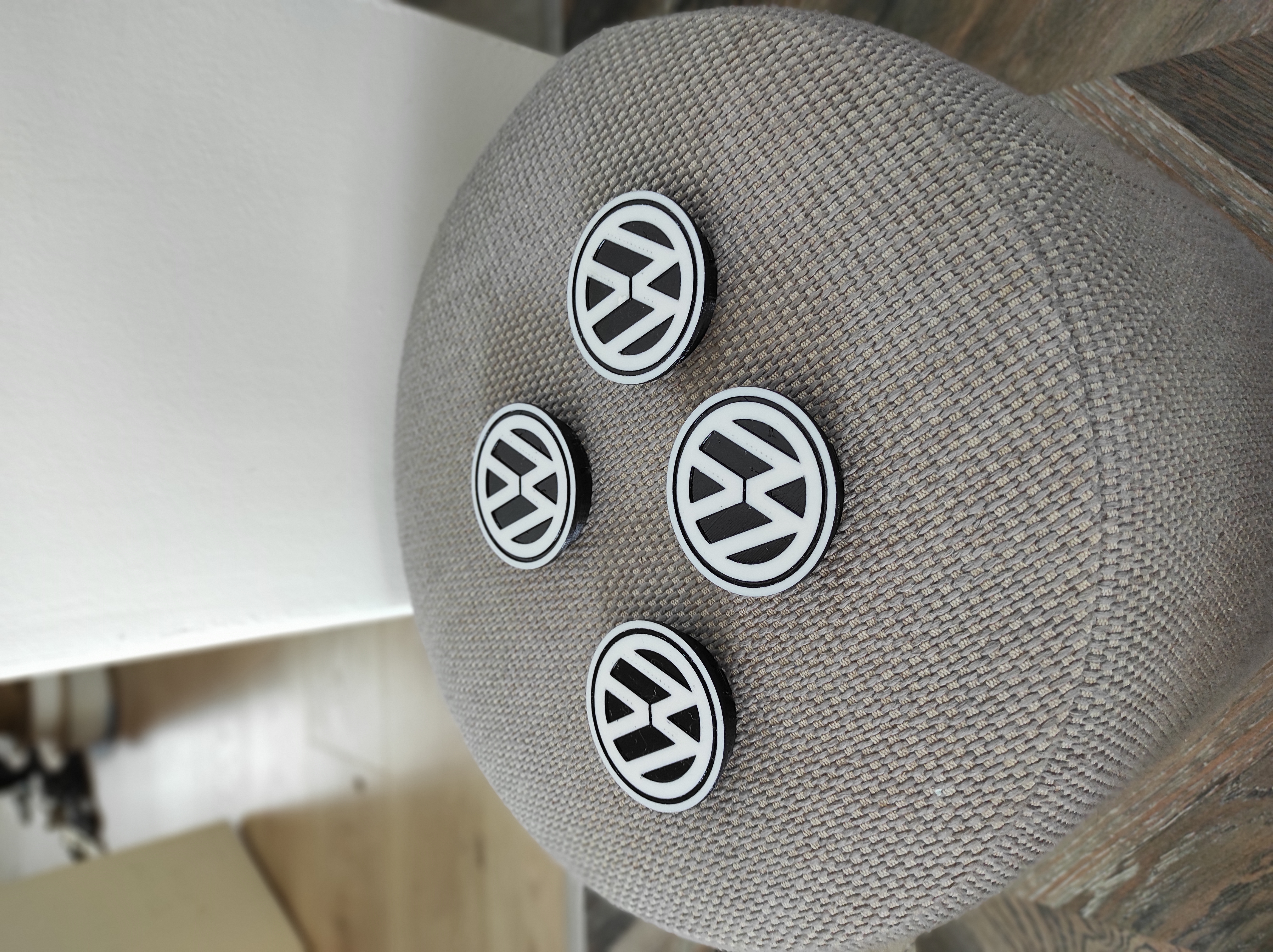 Volkswagen wheel rim cap (53mm hole)