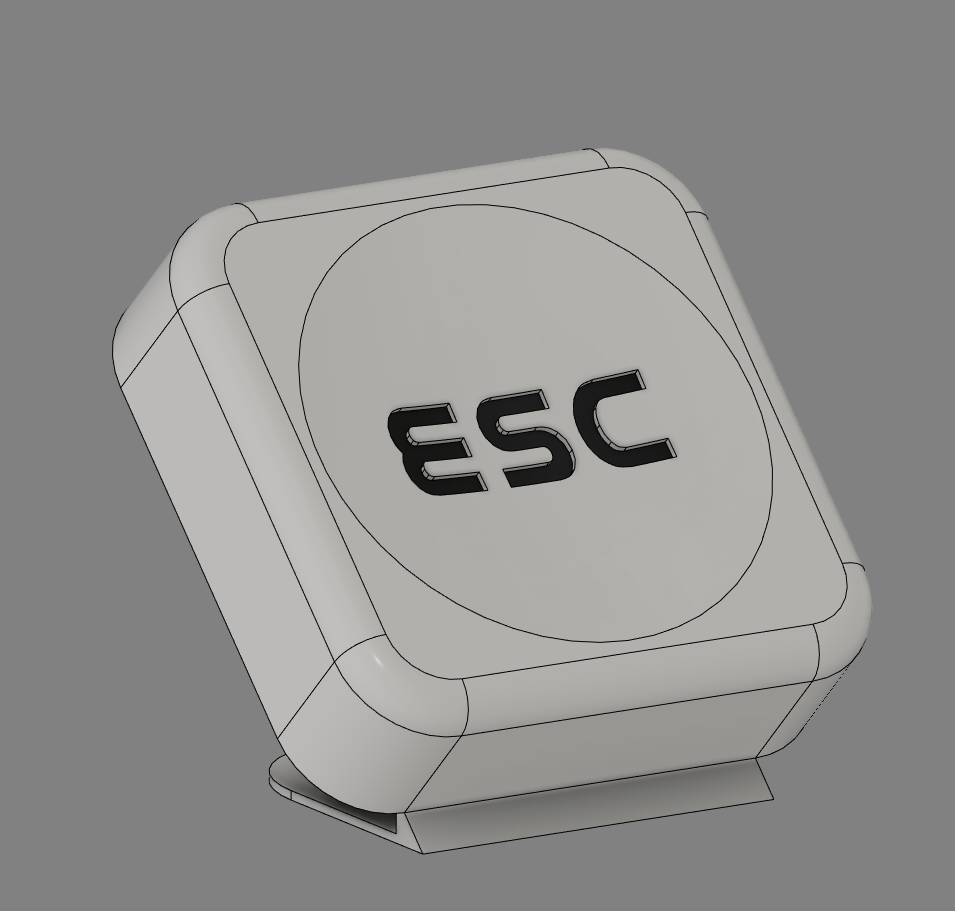 Miniatura 4 do modelo 3D Nasa Keycaps
