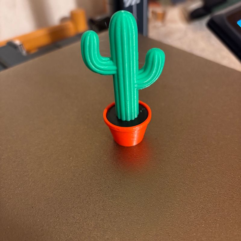Dollhouse Cactus – A Little Potted Plant by Choska | Download free STL ...