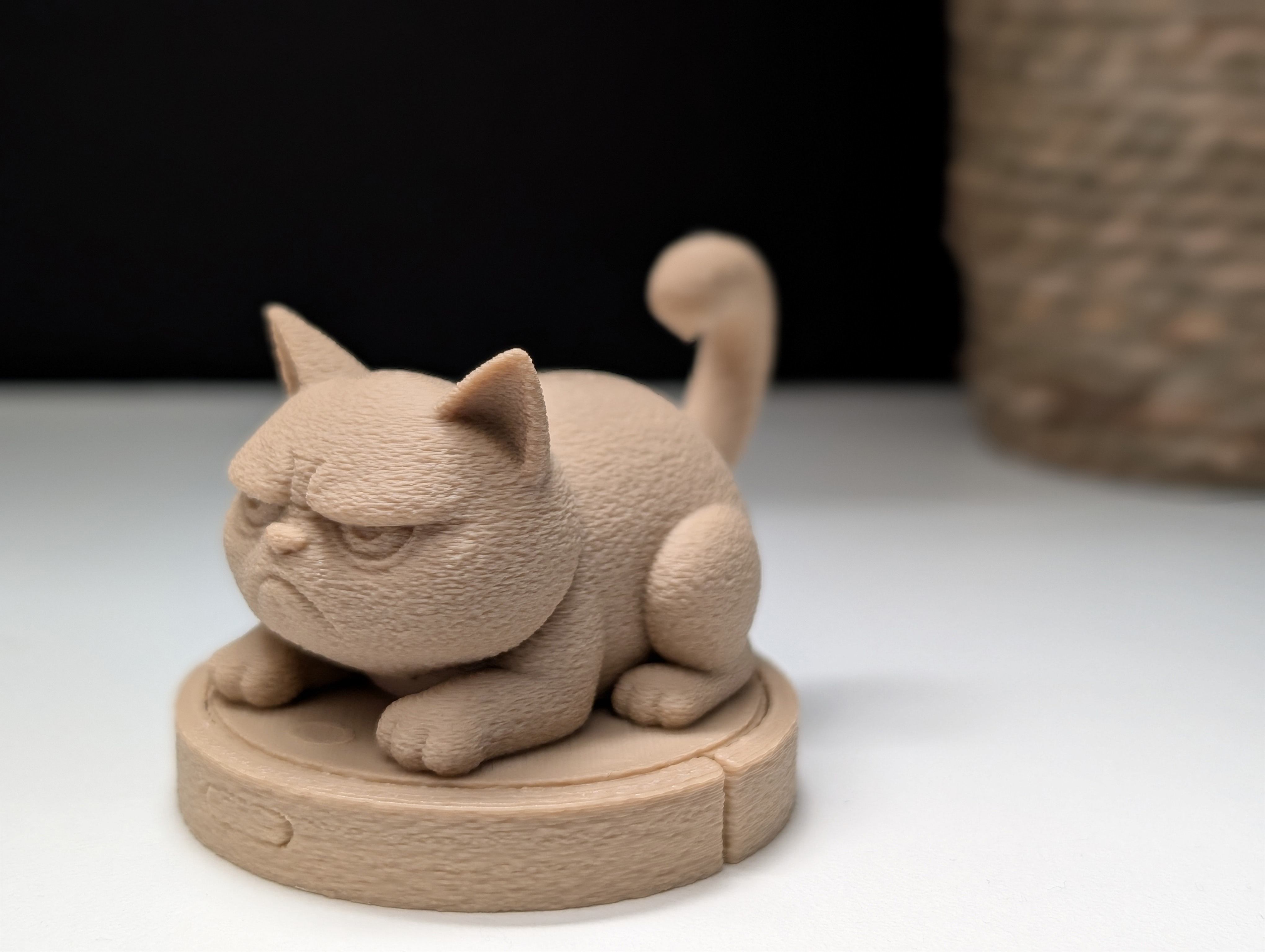 Miniatura 9 do modelo 3D Grumpy Cat on a Roomba