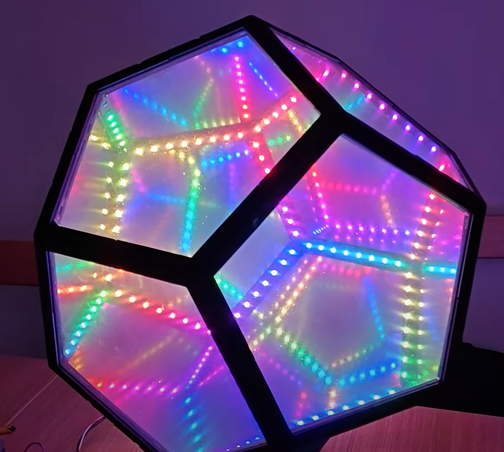 Infinity Mirror Dodecahedron