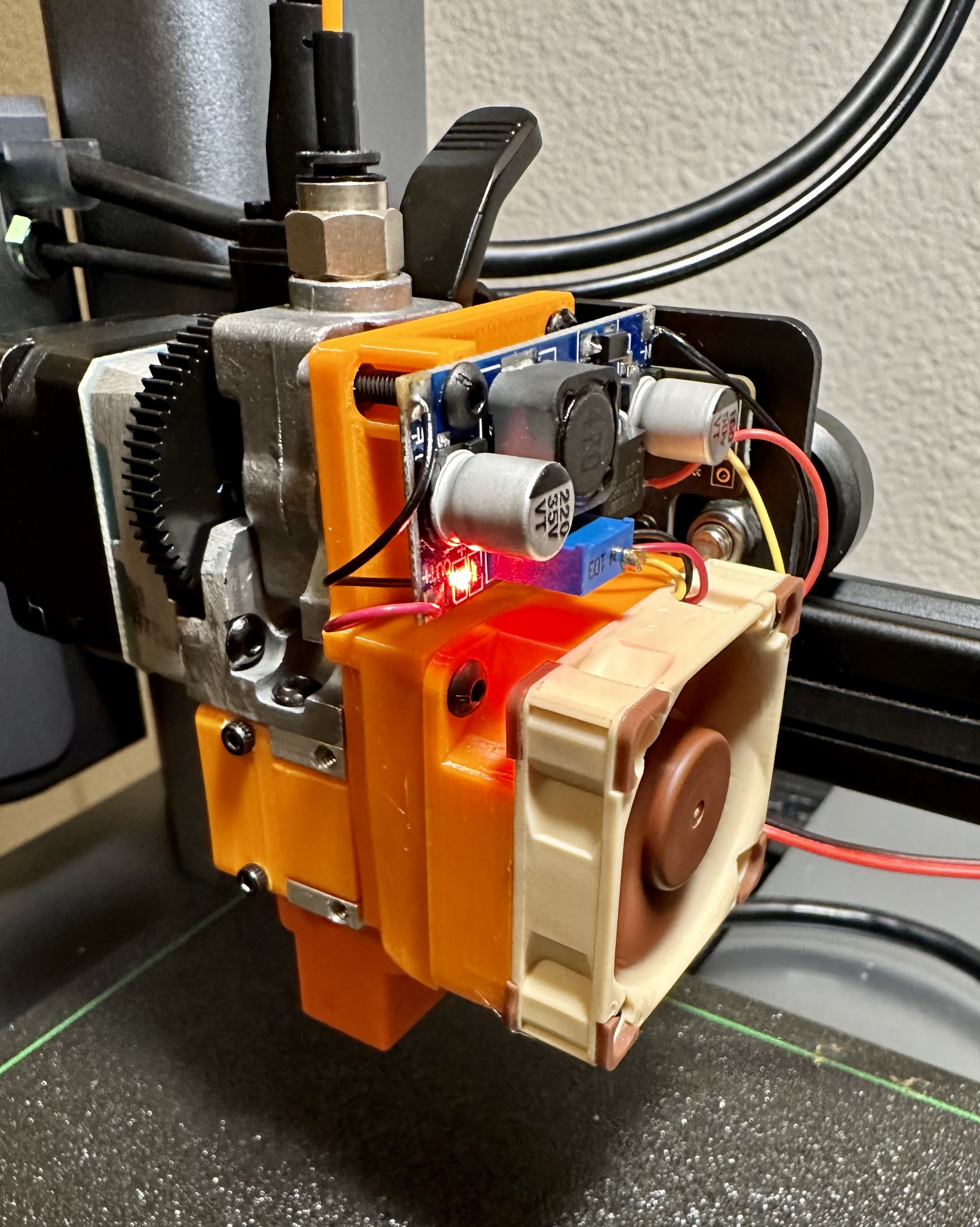 Ankermake M5 Direct Noctua A4 Extruder Fan Mount By Austin Dennis 